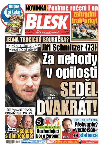 E-magazín Blesk - 24.8.2023 - CZECH NEWS CENTER a. s.