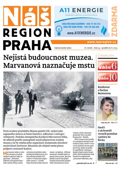 E-magazín Náš Region - Praha 35/2023 - A 11 s.r.o.