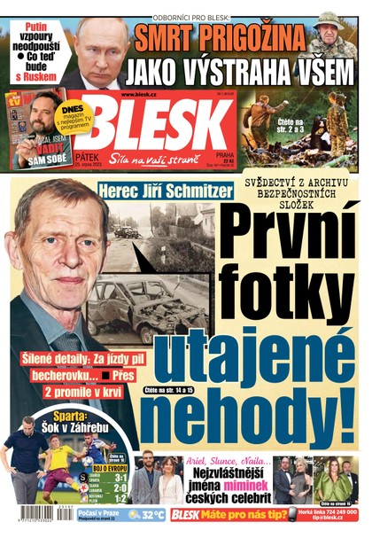 E-magazín Blesk - 25.8.2023 - CZECH NEWS CENTER a. s.