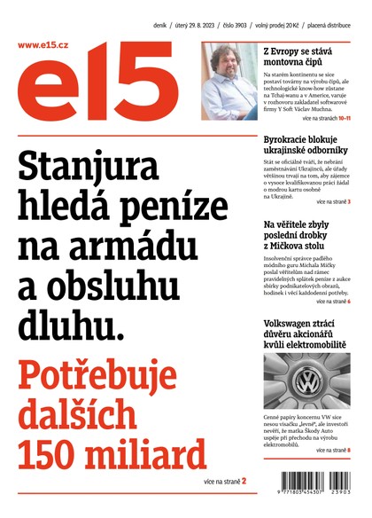 E-magazín E15 - 29.8.2023 - CZECH NEWS CENTER a. s.