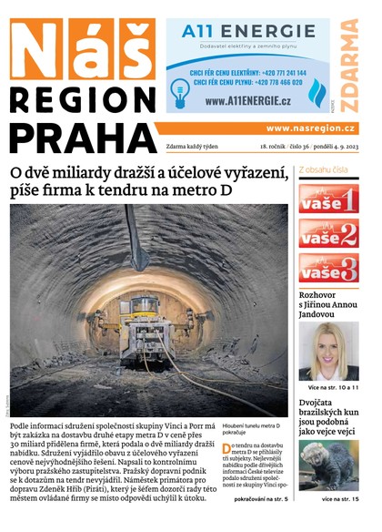 E-magazín Náš Region - Praha 36/2023 - A 11 s.r.o.