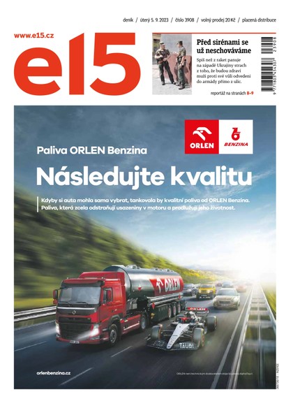 E-magazín E15 - 5.9.2023 - CZECH NEWS CENTER a. s.