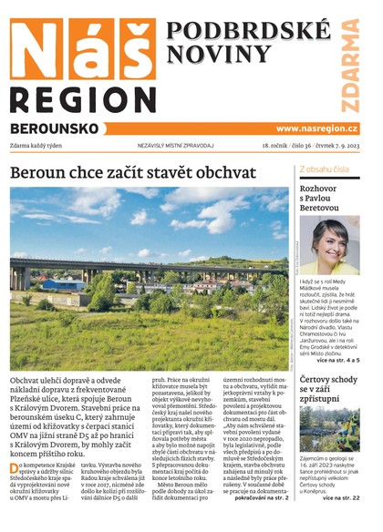 E-magazín Náš Region - Berounsko 36/2023 - A 11 s.r.o.