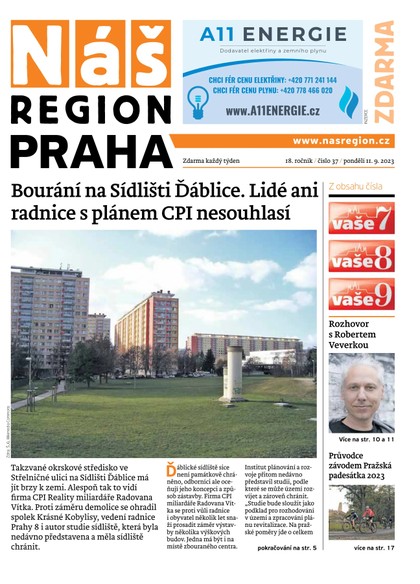 E-magazín Náš Region - Praha 37/2023 - A 11 s.r.o.