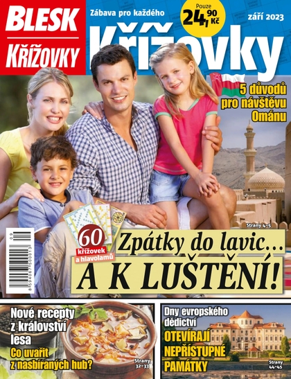 E-magazín BLESK KŘÍŽOVKY - 09/2023 - CZECH NEWS CENTER a. s.