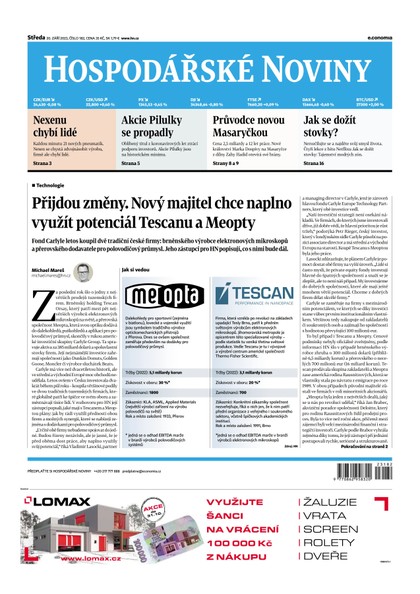 E-magazín HN 182 - 20.9.2023 - Economia, a.s.