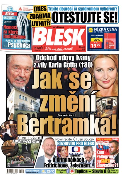 E-magazín Blesk - 2.10.2023 - CZECH NEWS CENTER a. s.