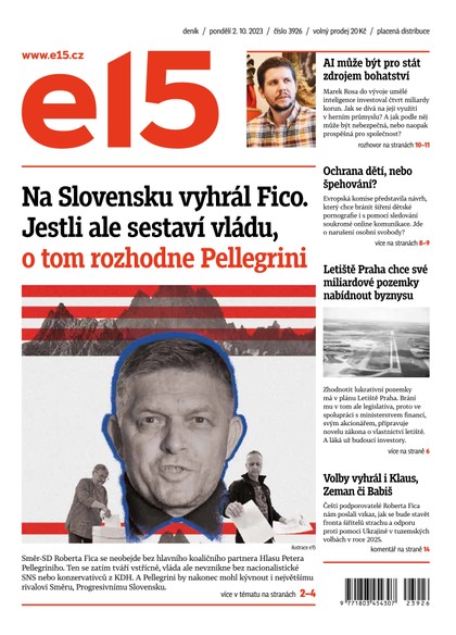 E-magazín E15 - 2.10.2023 - CZECH NEWS CENTER a. s.