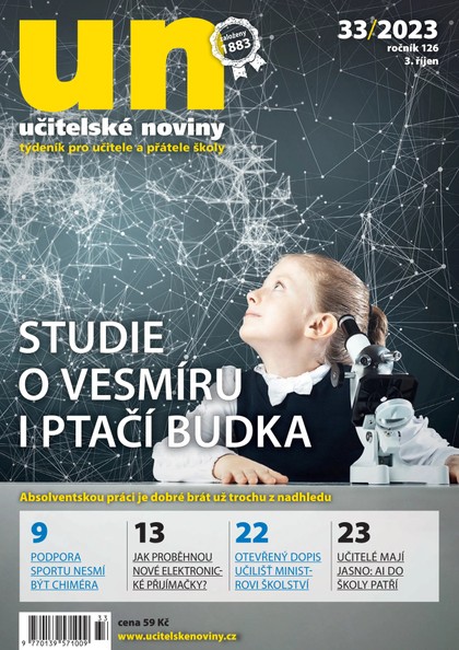 E-magazín Učitelské noviny 33/2023 - GNOSIS s.r.o.