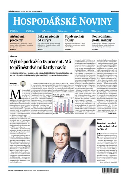 E-magazín HN 191 - 04.10.2023  - Economia, a.s.