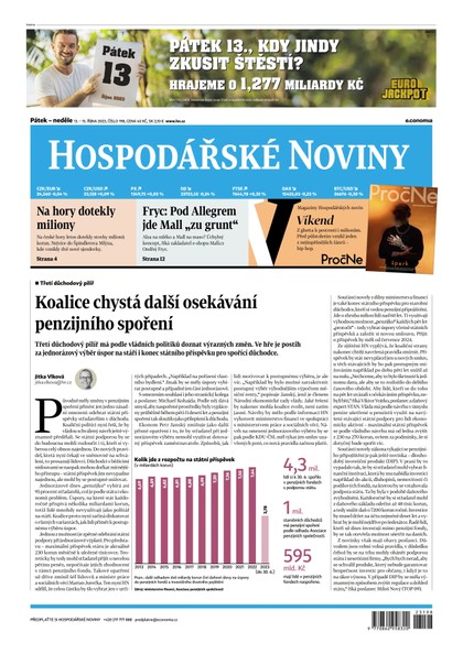 E-magazín HN 198 - 13.10.2023  - Economia, a.s.