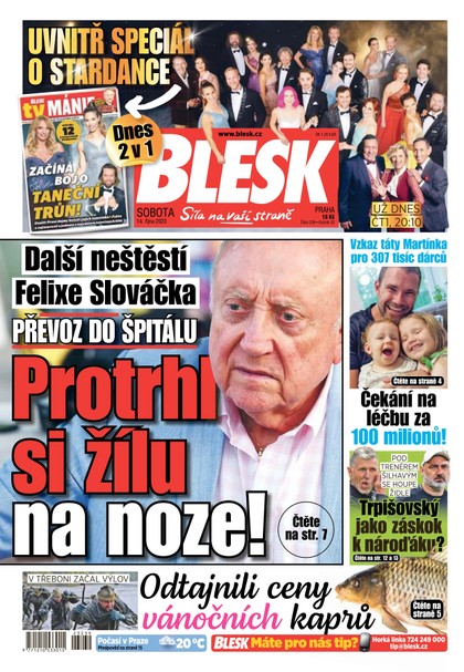 E-magazín Blesk - 14.10.2023 - CZECH NEWS CENTER a. s.