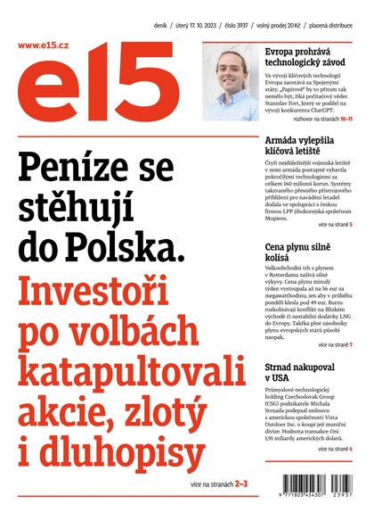 E-magazín E15 - 17.10.2023 - CZECH NEWS CENTER a. s.