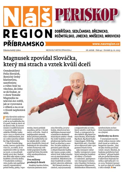 E-magazín Náš Region - Příbramsko 42/2023 - A 11 s.r.o.