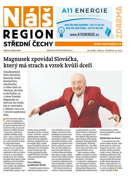 E-magazín Náš Region - Střední Čechy 42/2023 - A 11 s.r.o.