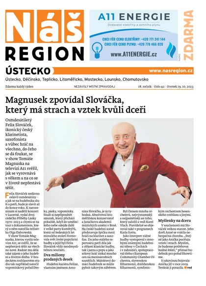 E-magazín Náš Region - Ústecko 42/2023 - A 11 s.r.o.