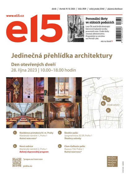 E-magazín E15 - 19.10.2023 - CZECH NEWS CENTER a. s.