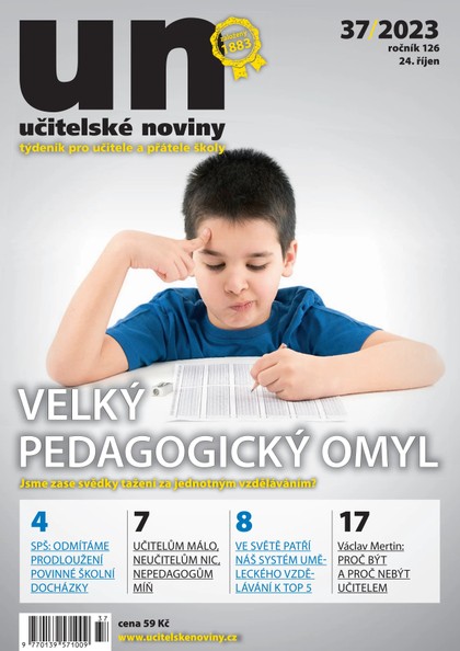 E-magazín Učitelské noviny 37/2023 - GNOSIS s.r.o.