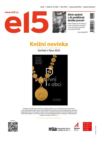 E-magazín E15 - 25.10.2023 - CZECH NEWS CENTER a. s.