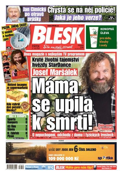 E-magazín Blesk - 27.10.2023 - CZECH NEWS CENTER a. s.