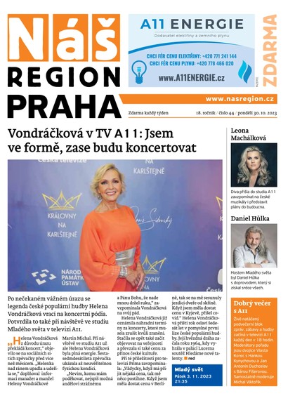 E-magazín Náš Region - Praha 44/2023 - A 11 s.r.o.