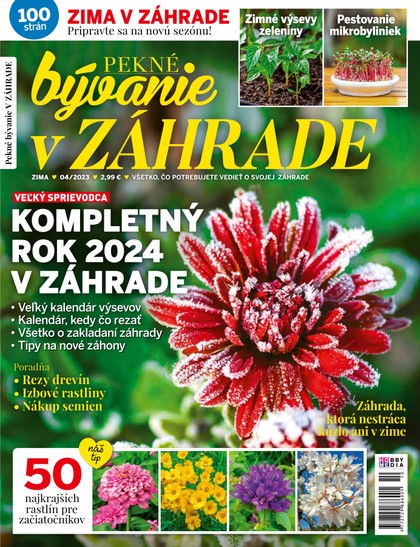 E-magazín Pekné bývanie v záhrade 2023 04 - Hobby Media