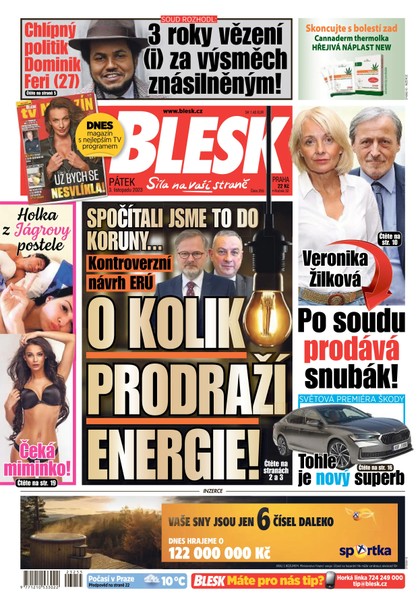 E-magazín Blesk - 3.11.2023 - CZECH NEWS CENTER a. s.