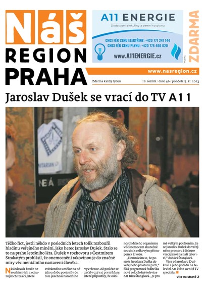 E-magazín Náš Region - Praha 46/2023 - A 11 s.r.o.