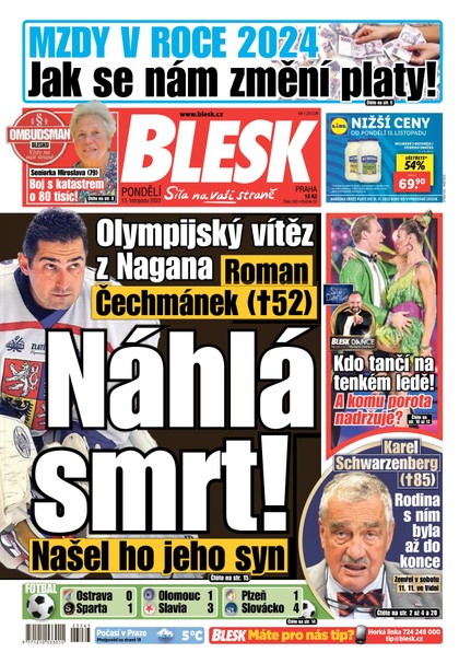 E-magazín Blesk - 13.11.2023 - CZECH NEWS CENTER a. s.