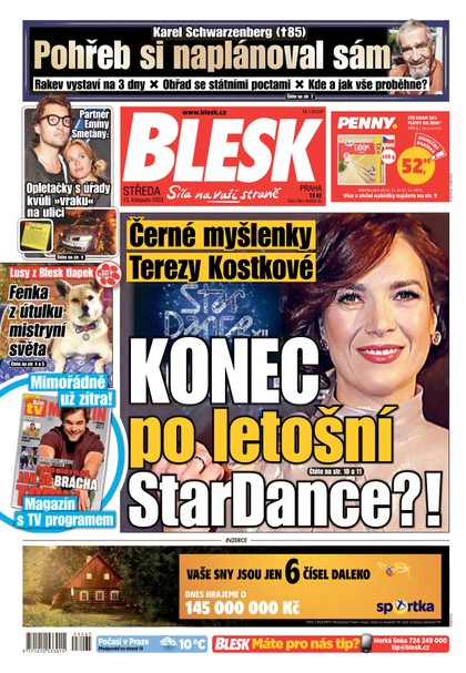 E-magazín Blesk - 15.11.2023 - CZECH NEWS CENTER a. s.