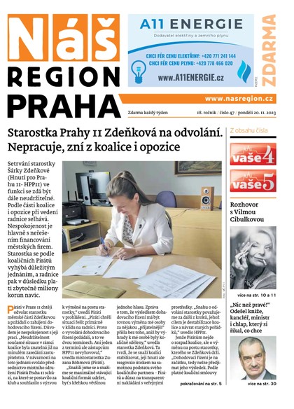 E-magazín Náš Region - Praha 47/2023 - A 11 s.r.o.