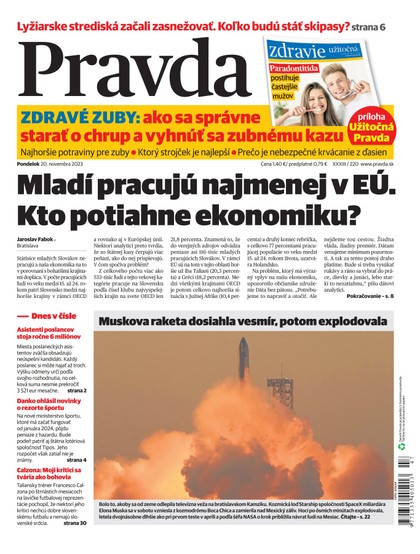 E-magazín Denník Pravda 20. 11. 2023 - OUR MEDIA SR a. s.