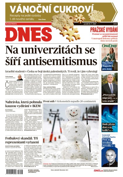 E-magazín MF DNES - 20.11.2023 - MAFRA, a.s.