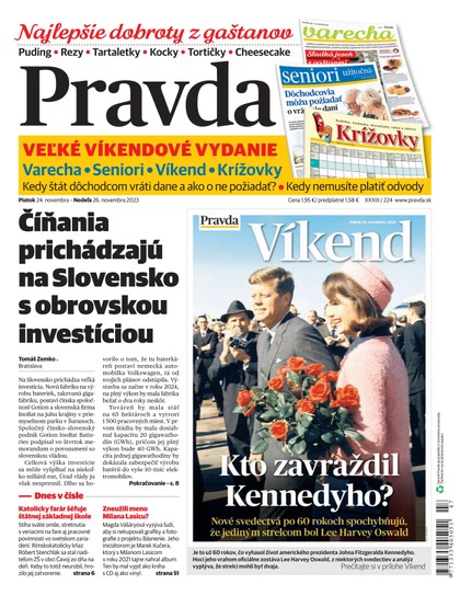 E-magazín Denník Pravda 24. 11. 2023 - OUR MEDIA SR a. s.