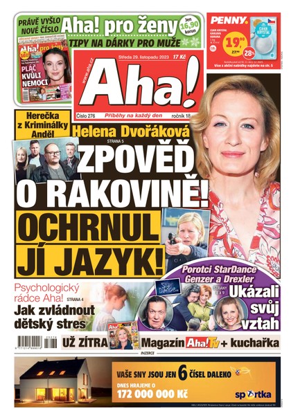 E-magazín AHA! - 29.11.2023 - CZECH NEWS CENTER a. s.