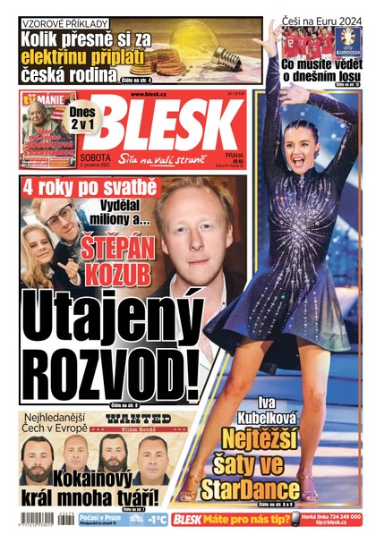 E-magazín Blesk - 2.12.2023 - CZECH NEWS CENTER a. s.