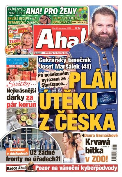 E-magazín AHA! - 5.12.2023 - CZECH NEWS CENTER a. s.