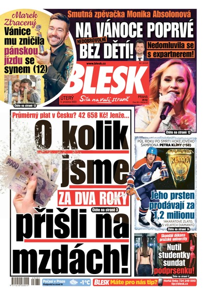 E-magazín Blesk - 5.12.2023 - CZECH NEWS CENTER a. s.