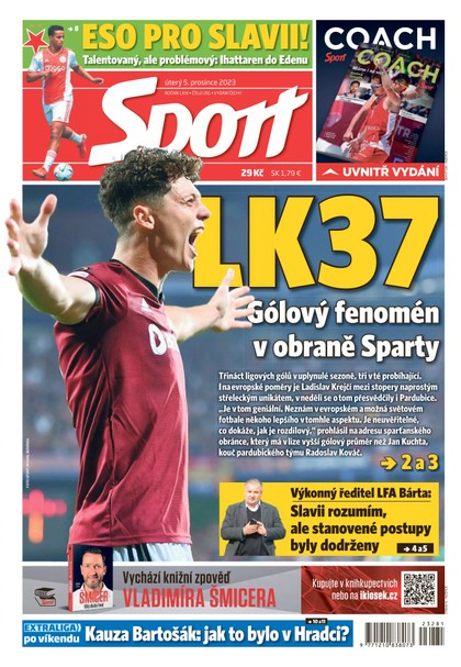 E-magazín Sport - 5.12.2023 - CZECH NEWS CENTER a. s.