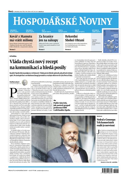 E-magazín HN 239 - 12.12.2023 - Economia, a.s.