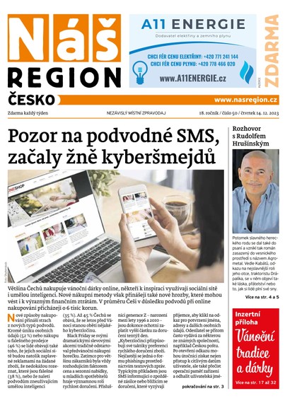 E-magazín Náš Region - Česko 50/2023 - A 11 s.r.o.