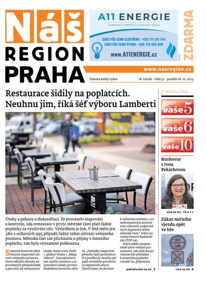 E-magazín Náš Region - Praha 51/2023 - A 11 s.r.o.