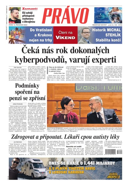 E-magazín Deník Právo - 15.12.2023 - Borgis, a.s.