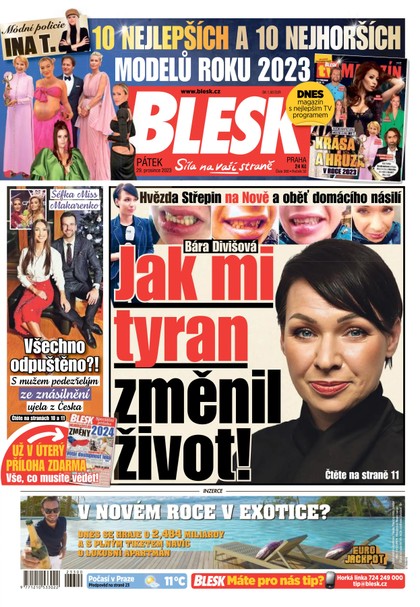 E-magazín Blesk - 29.12.2023 - CZECH NEWS CENTER a. s.