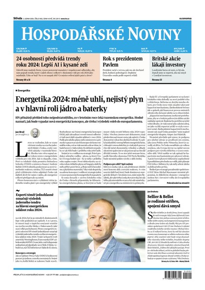 E-magazín HN 002 - 3.1.2024 - Economia, a.s.