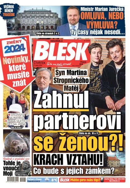 E-magazín Blesk - 4.1.2024 - CZECH NEWS CENTER a. s.