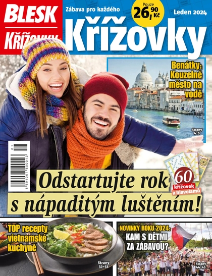 E-magazín BLESK KŘÍŽOVKY - 01/2024 - CZECH NEWS CENTER a. s.