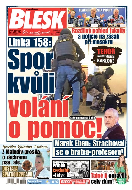 E-magazín Blesk - 11.1.2024 - CZECH NEWS CENTER a. s.