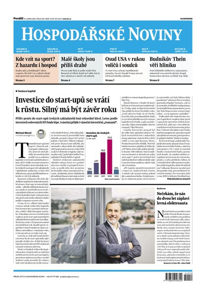 E-magazín HN 010 - 15.01.2024 - Economia, a.s.