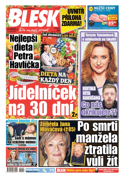 E-magazín Blesk - 15.1.2024 - CZECH NEWS CENTER a. s.